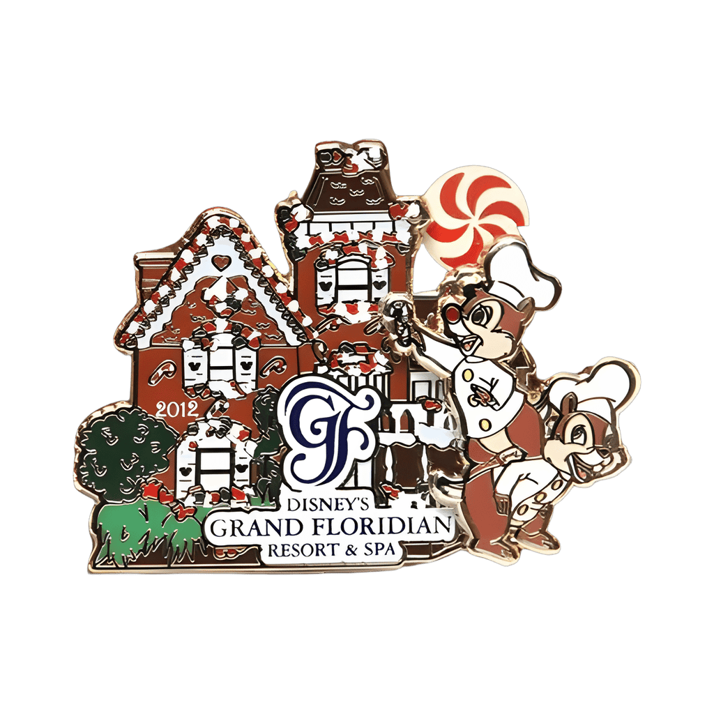 Grand Floridian - Chip and Dale Disney pin