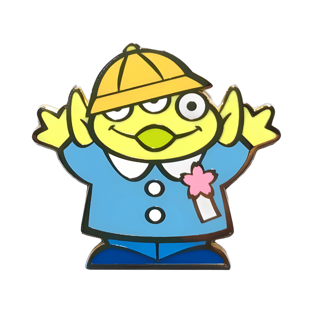 April - Rain Coat Disney pin