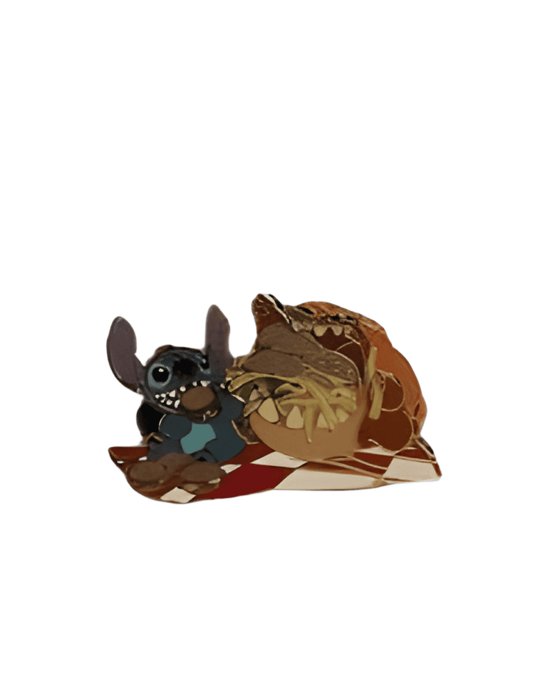 Stitch and Tank experiment Disney pin