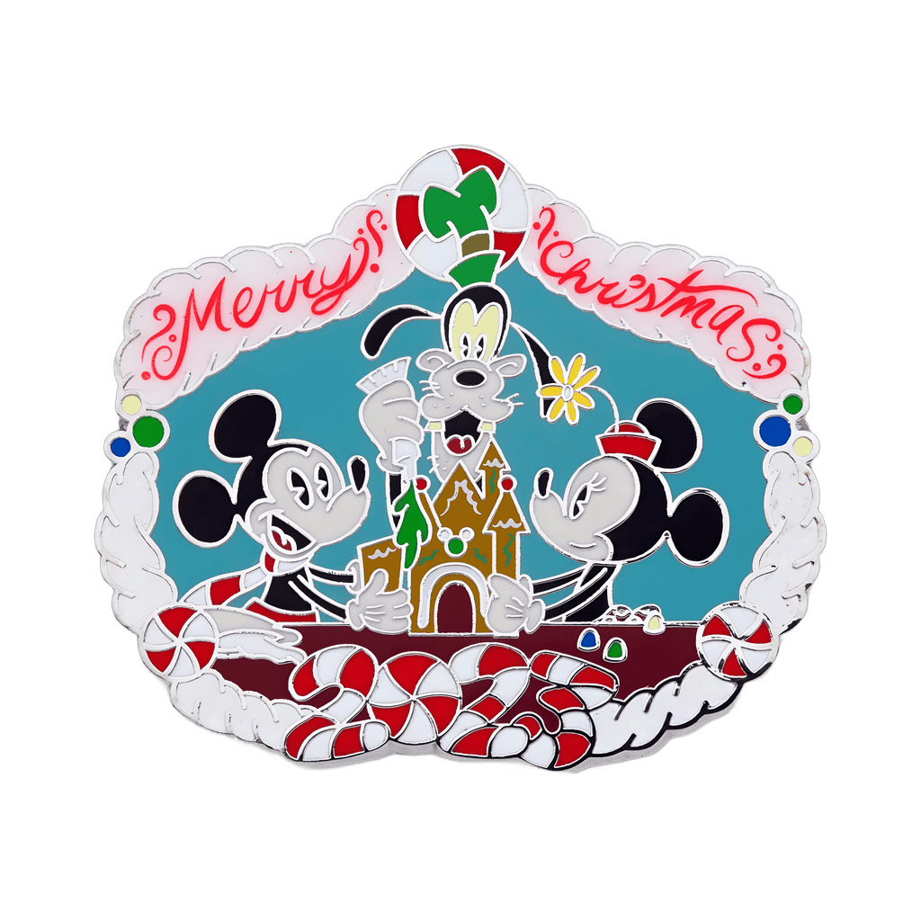 Merry Christmas - Mickey, Minnie, and Goofy Disney pin