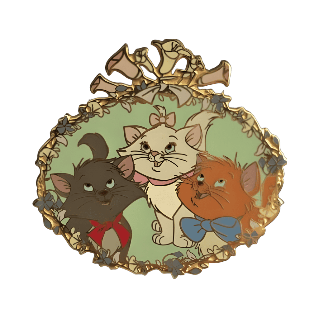 Japan - Marie, Berlioz and Toulouse - Aristocats Trio - JDS Disney pin