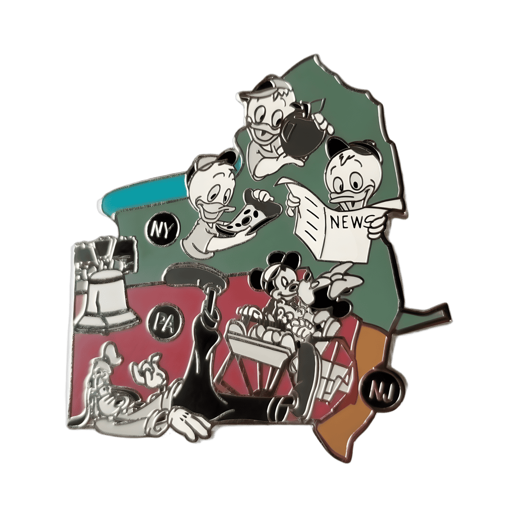 New York/ Pennsylvania/ New Jersey CHASER Disney pin