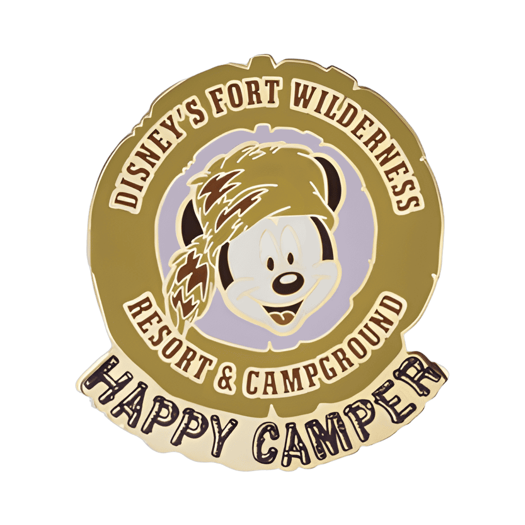 Happy Camper Disney pin
