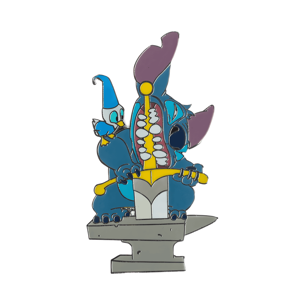Stitch as Arthur - Sword in the Stone Disney pin