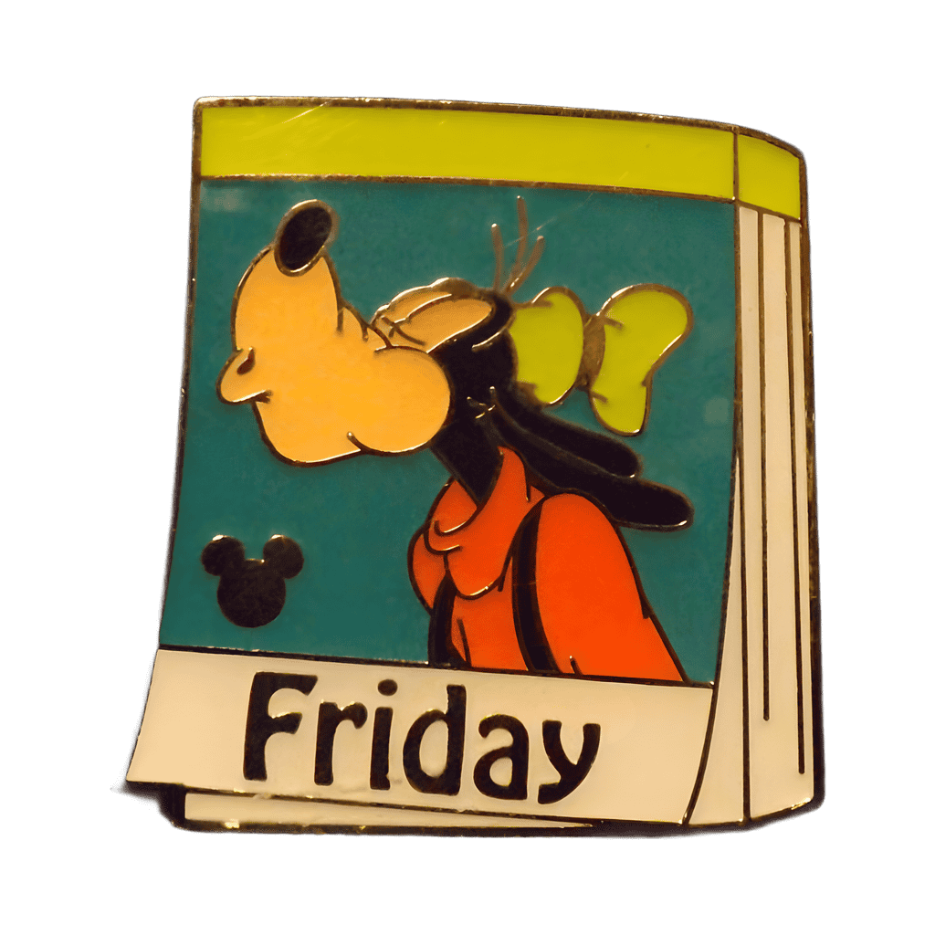 Friday (Goofy) Disney pin