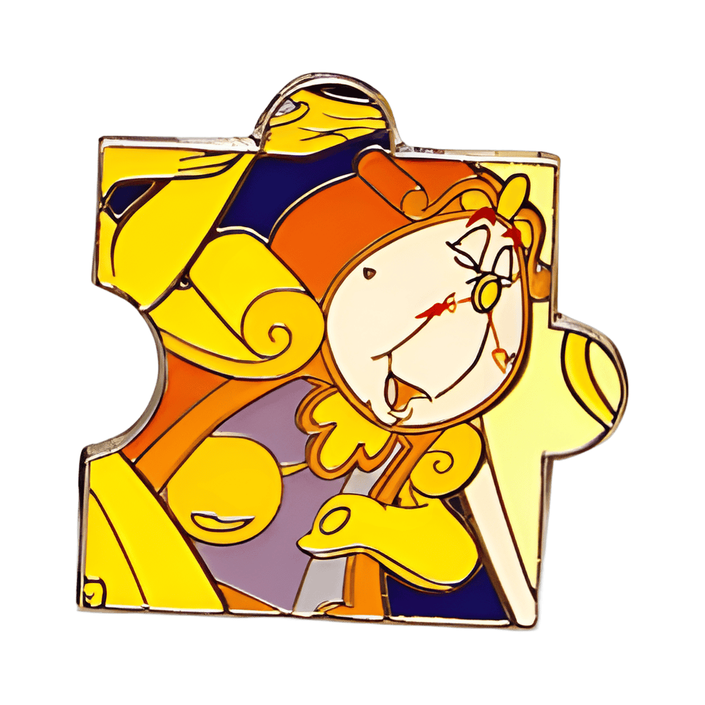 Cogsworth Disney pin