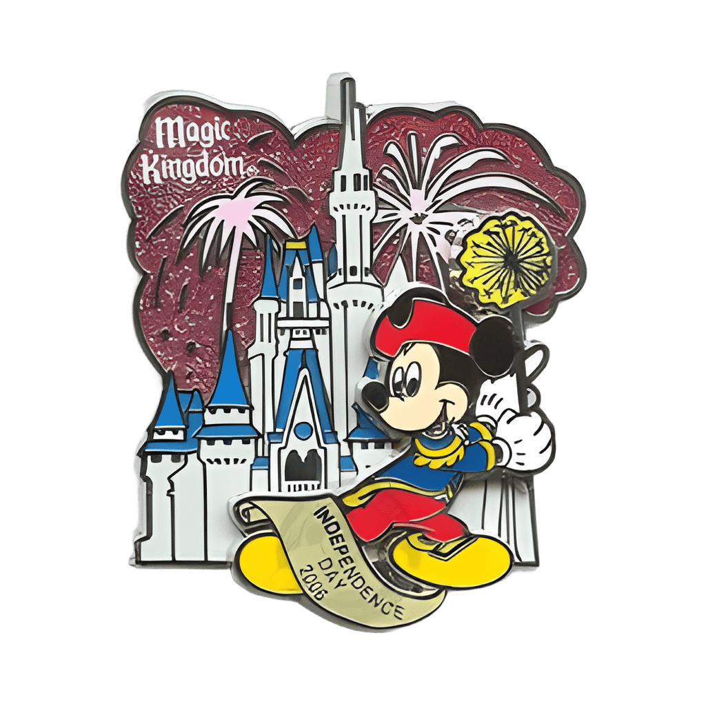 Independence Day 2006 - Mickey at the Magic Kingdom Disney pin