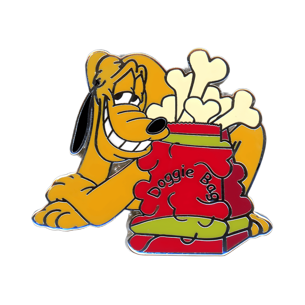 Plotp Doggie Bag - Red Disney pin