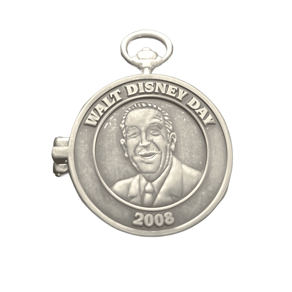 Pewter Pocket Watch - Mickey - 2008 Disney pin