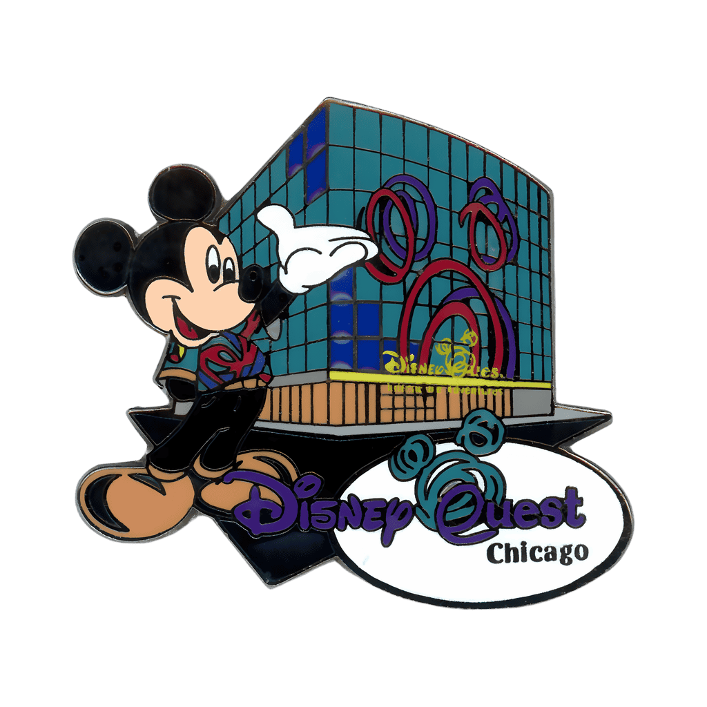 Chicago Building with Mickey Mouse Disney pin