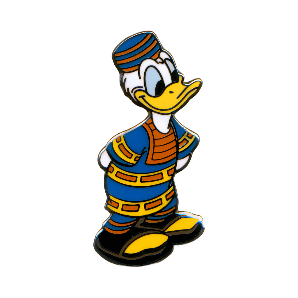 Donald Wearing Traditional African Clothing Disney pin
