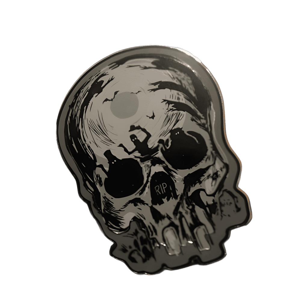 Hitch Hiking Ghost Skull Pin Disney pin