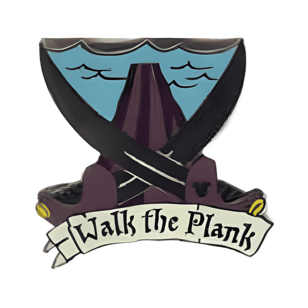 Walk the Plank Disney pin
