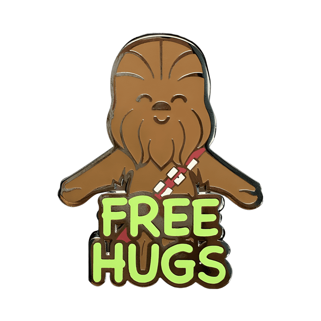 Chewbacca Free Hugs Disney pin