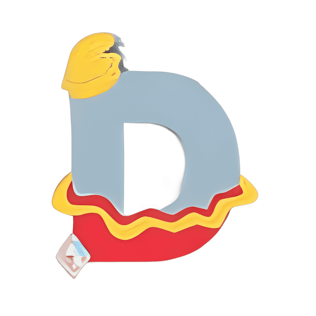 Dumbo as ‘D’ Disney pin