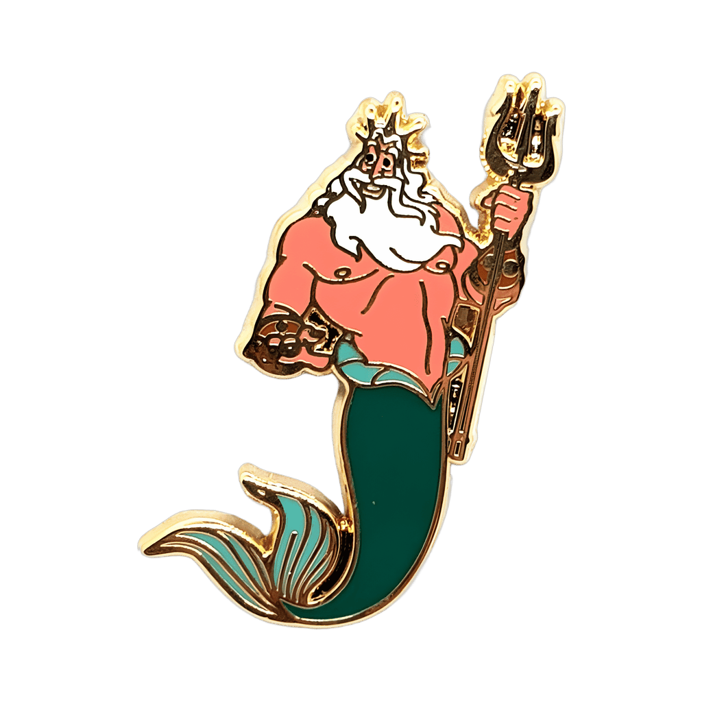 King Triton Disney pin