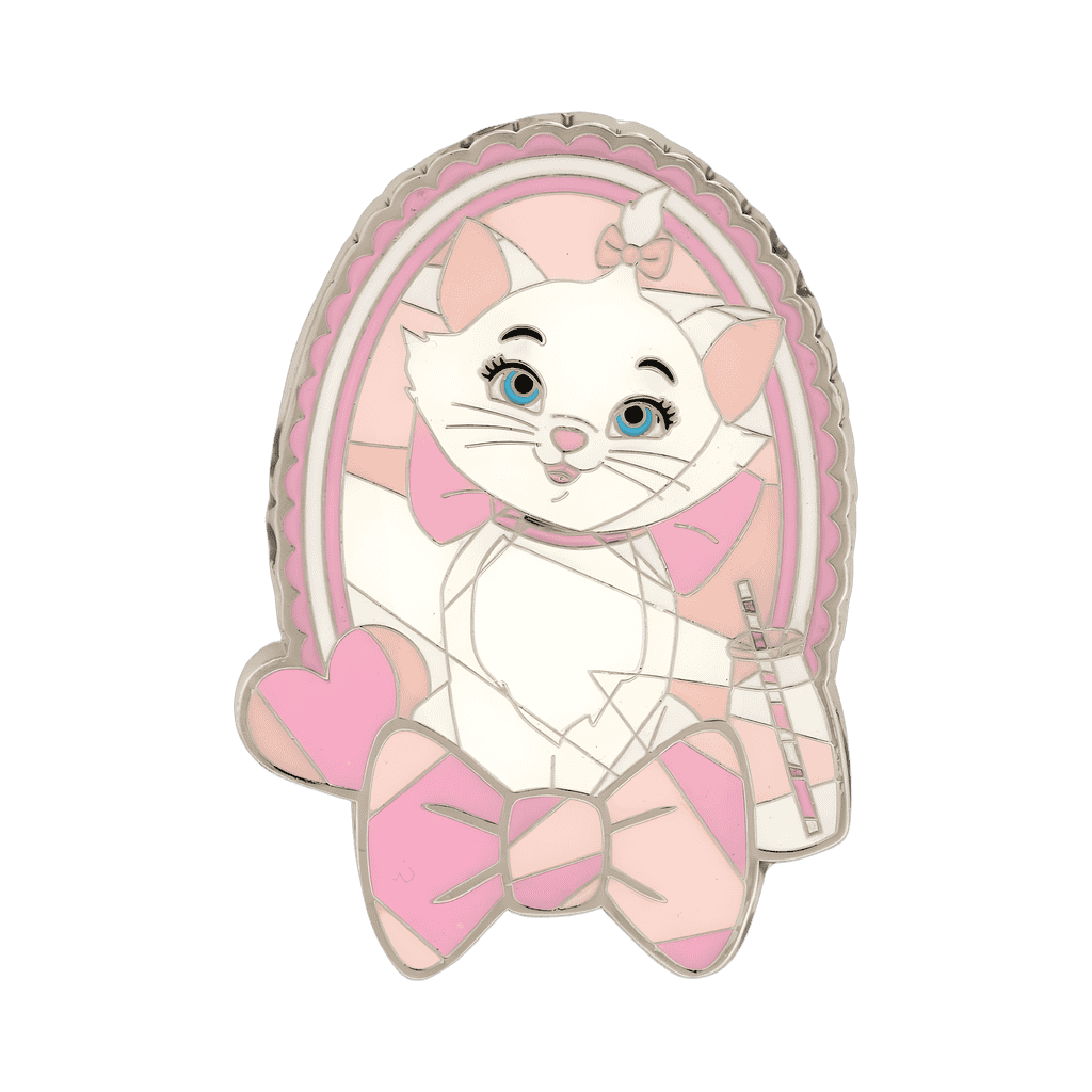 Marie Stained Glass Disney pin