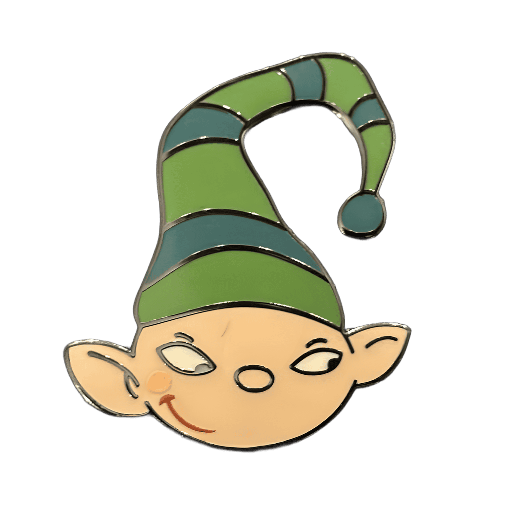Green Elf Disney pin