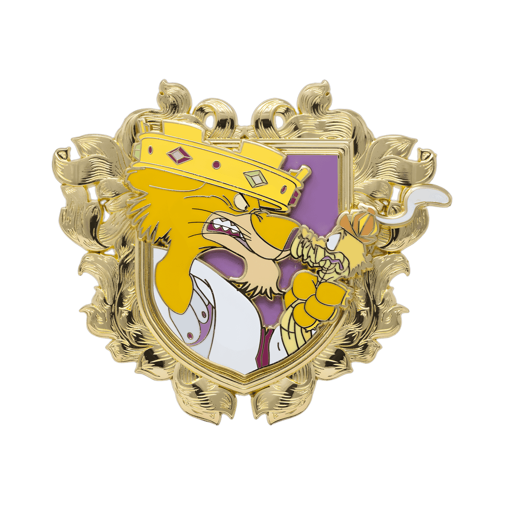 Prince John and Sir Hiss Disney pin
