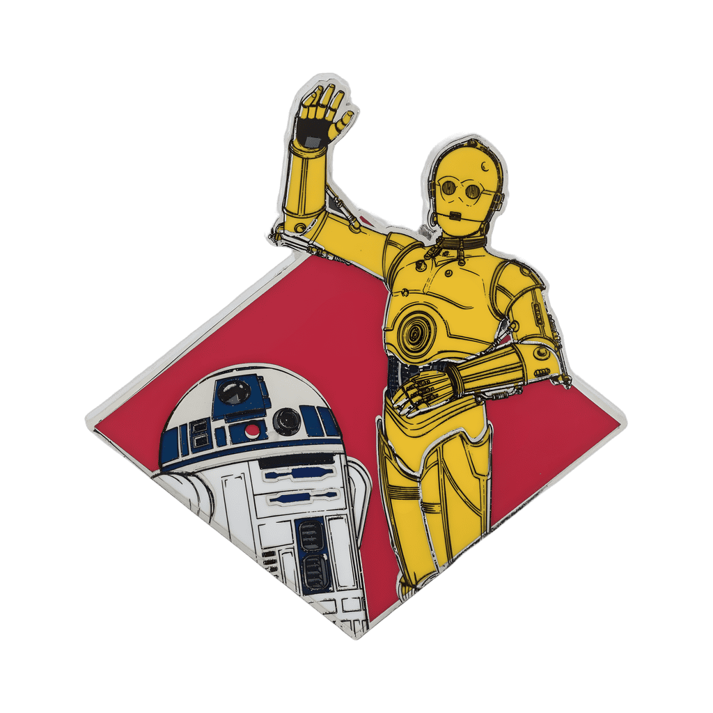 R2D2 and C-3PO Disney pin