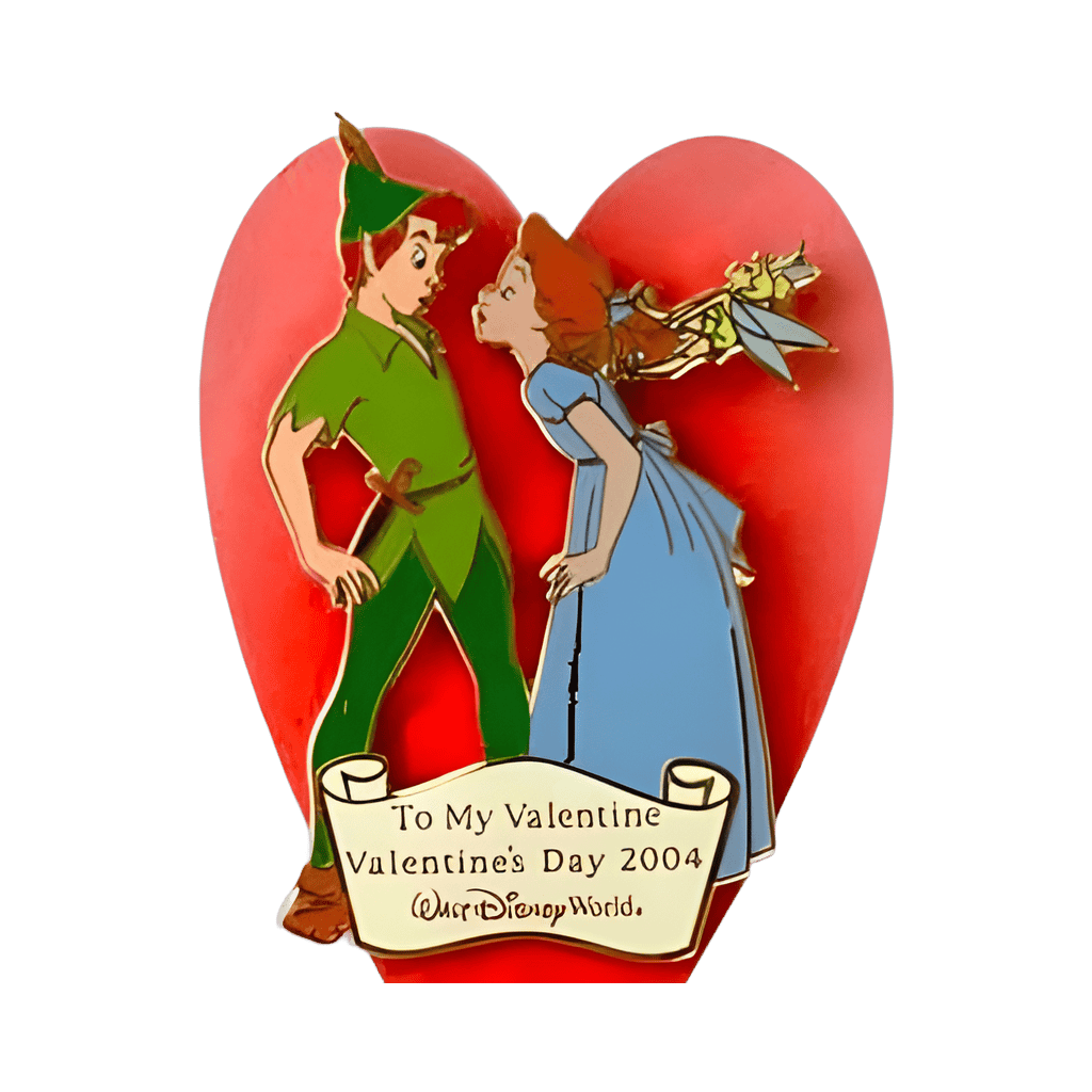 Cast Exclusive - Peter Pan - Wendy Kiss - Tinker Bell Disney pin