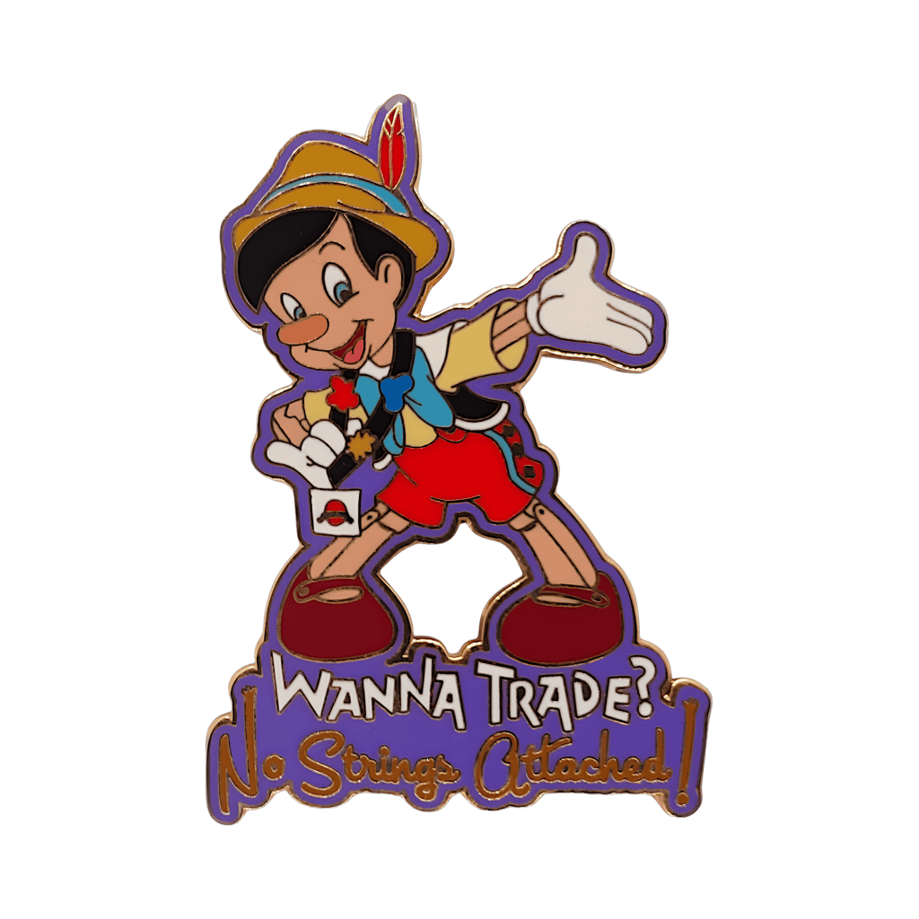 Surprise Pin - “No Strings Attached!” Disney pin