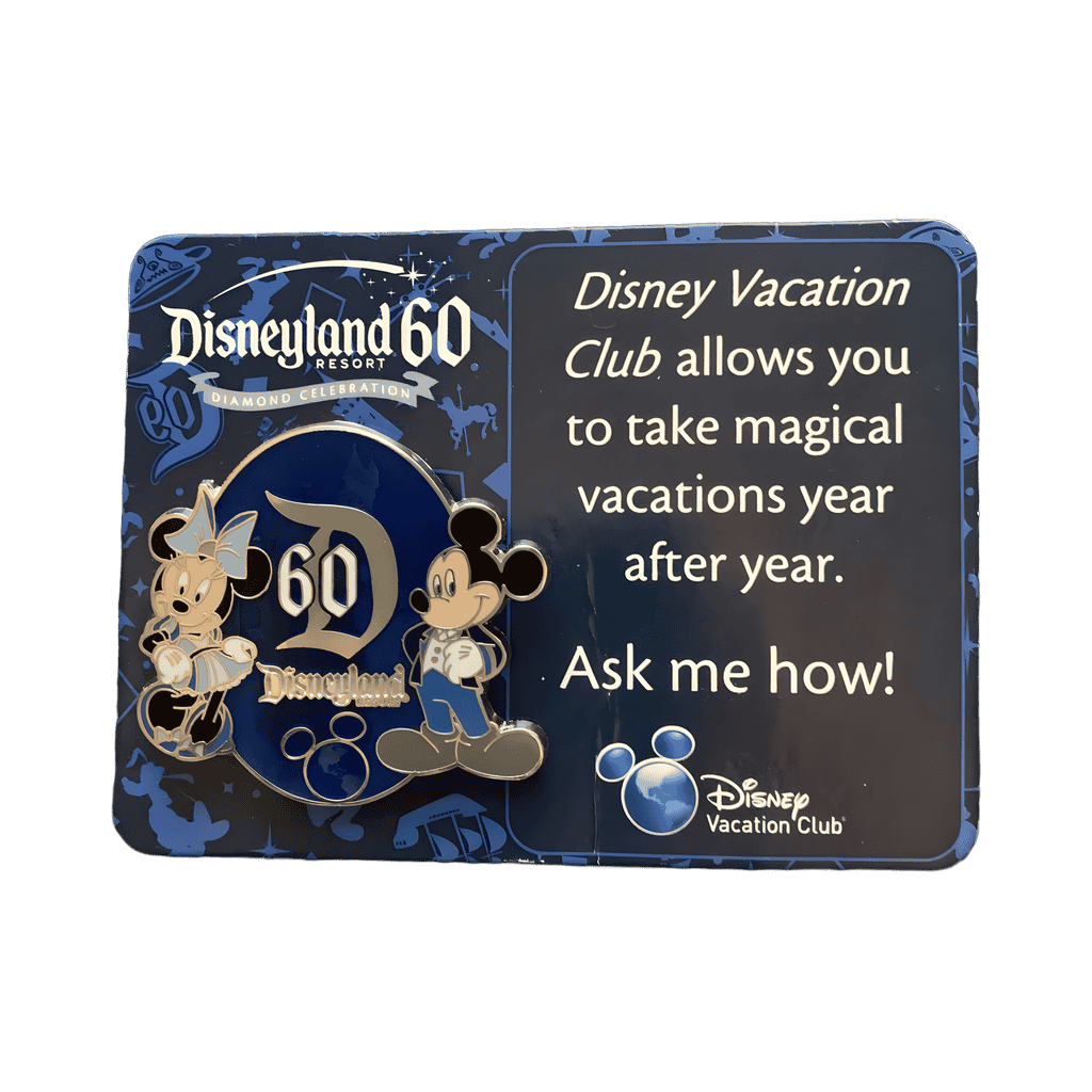 Mickey and Minnie Disney pin