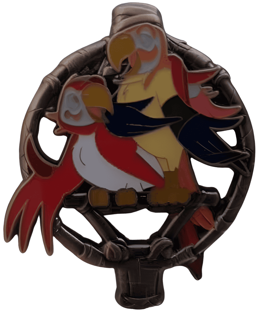Jose and Fritz Disney pin