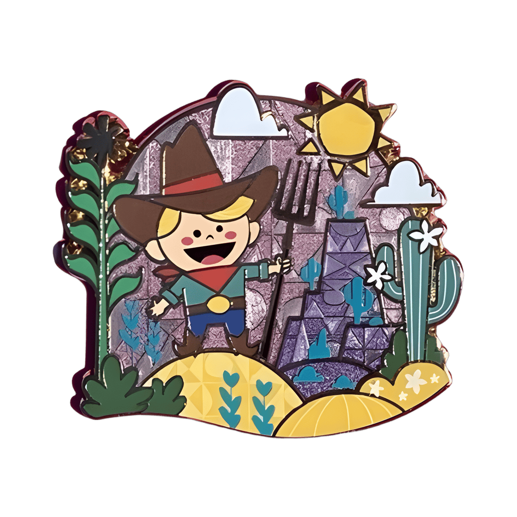 American Cowboy Disney pin