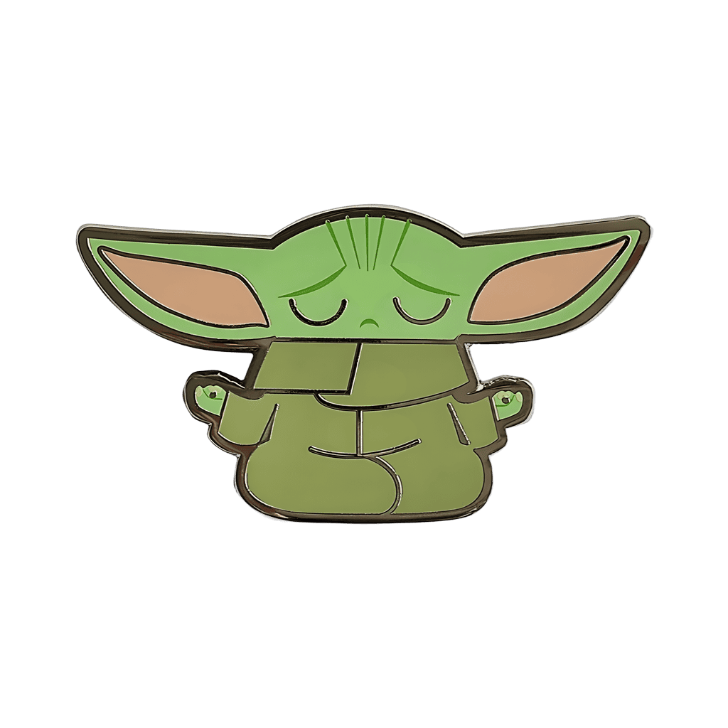 The Child Zen Pose Disney pin
