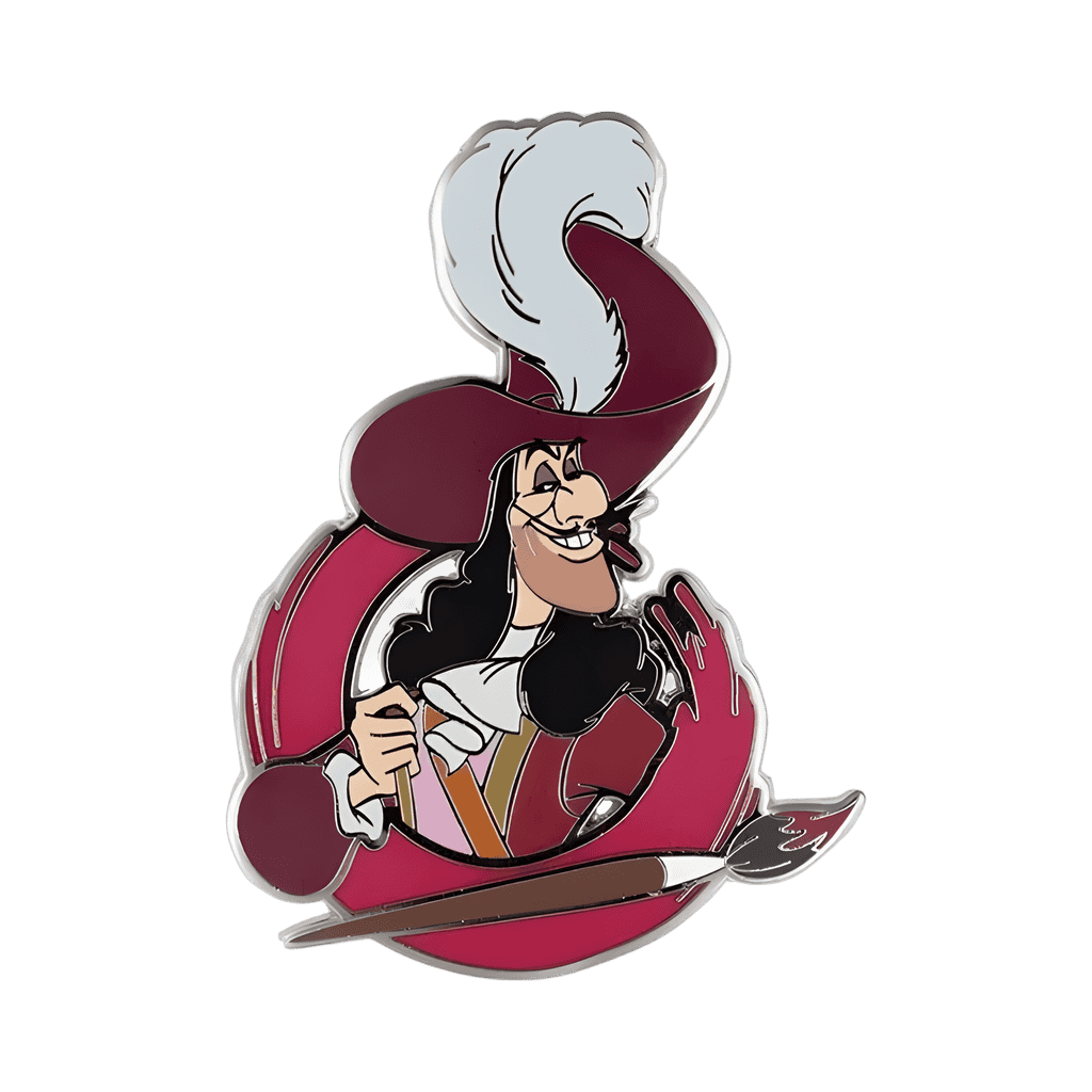 Captain Hook Disney pin