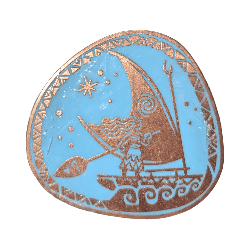 Sailing Outrigger Canoe Disney pin