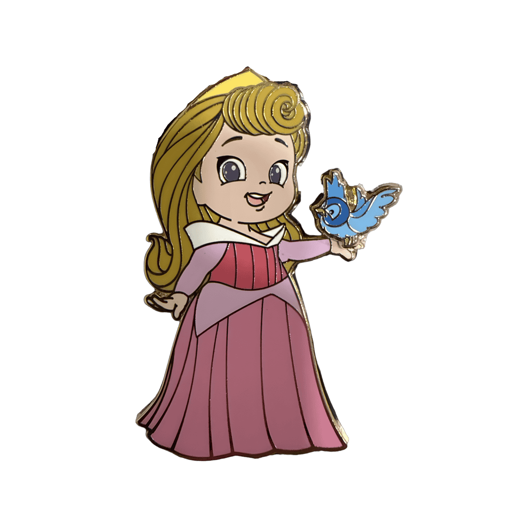 Aurora and Blue Bird Disney pin