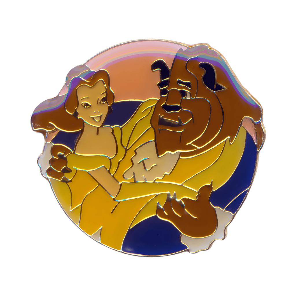 Belle and the Beast Disney pin