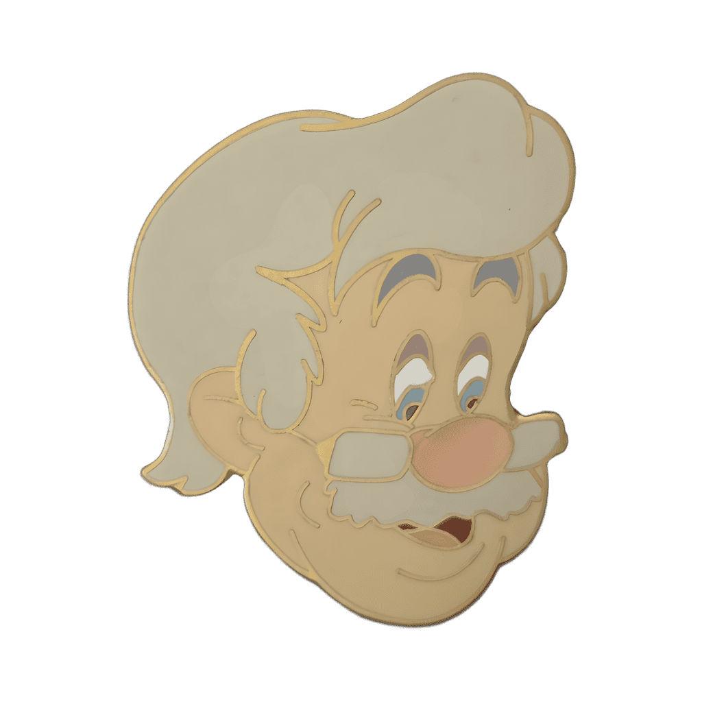 Geppetto Head Disney Gallery Store LE Disney pin