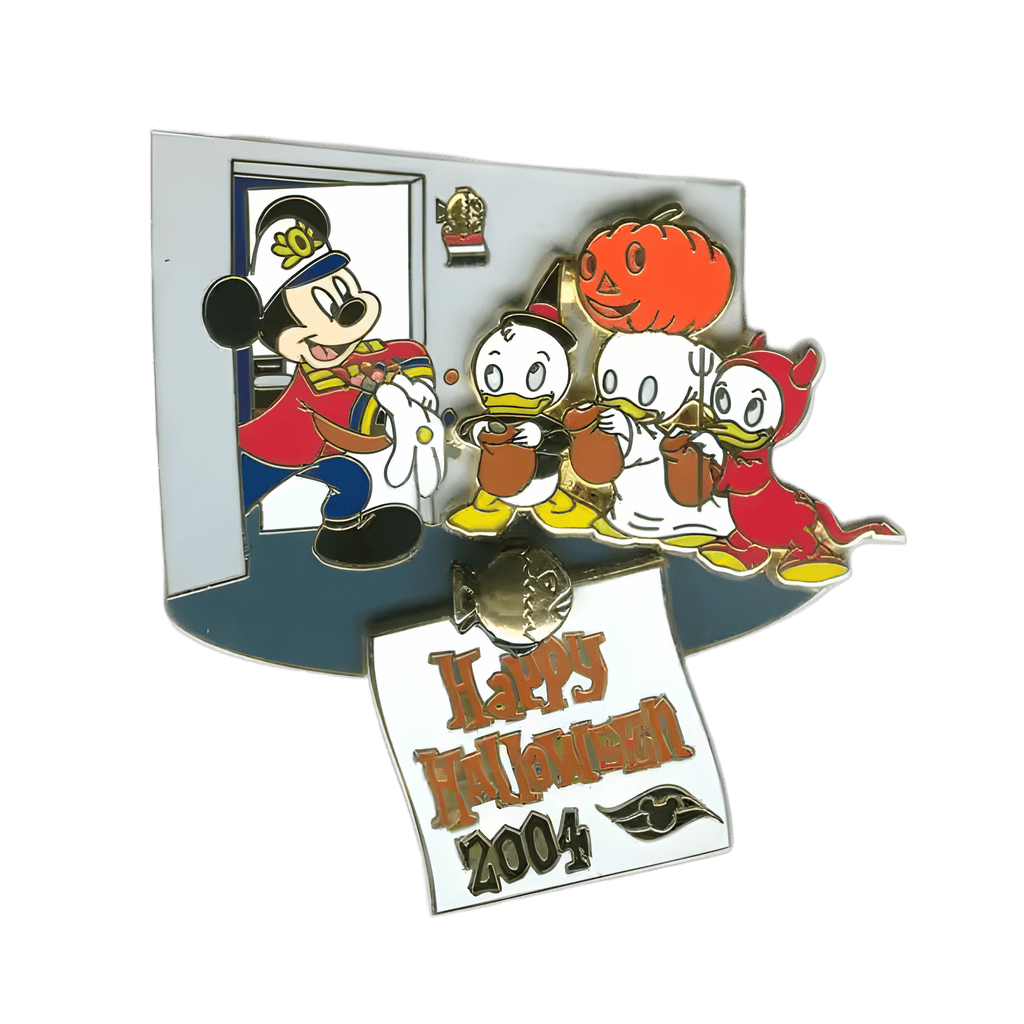 Captain Mickey, Huey, Dewey and Louie Disney pin