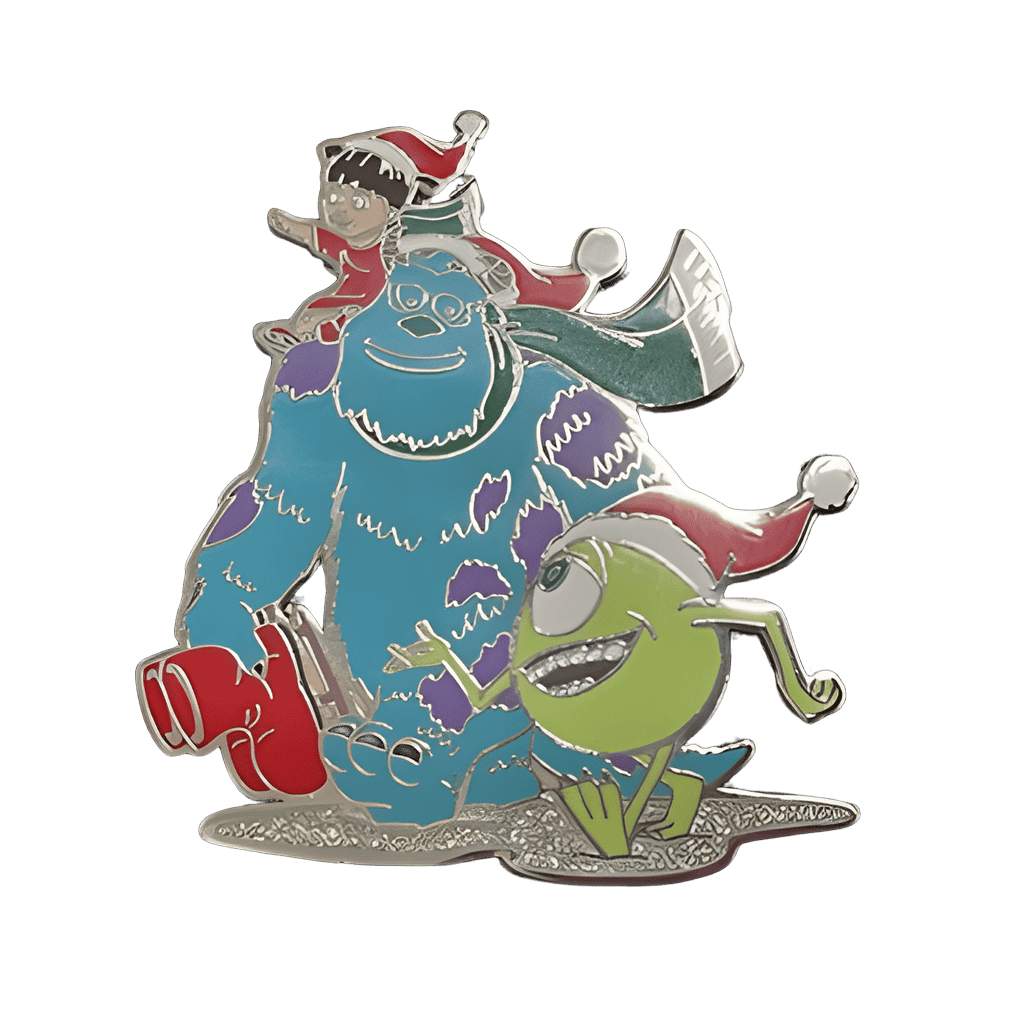 Winter Set (Mike, Sulley and Boo) Disney pin