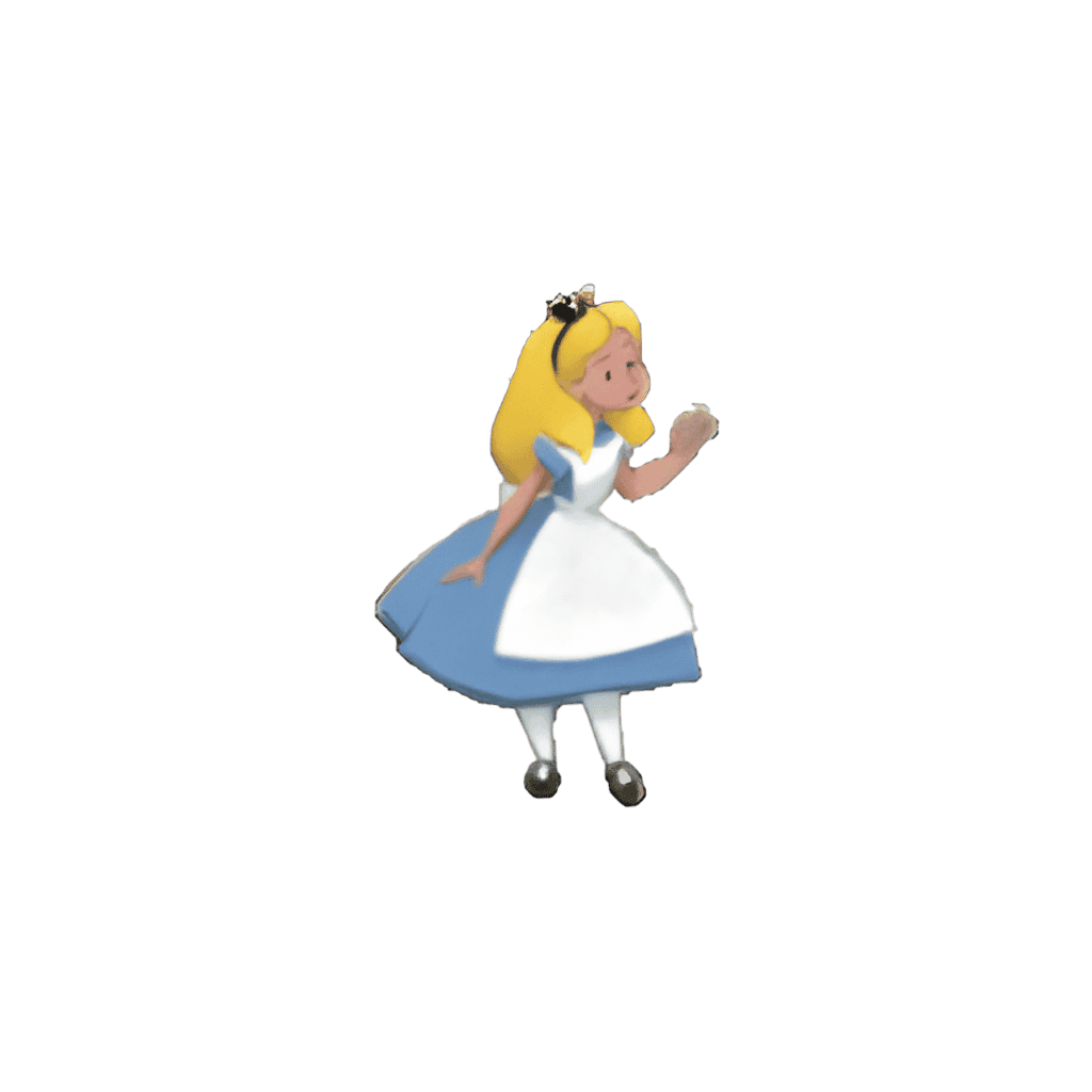 Alice in Wonderland Map Set - Alice Disney pin