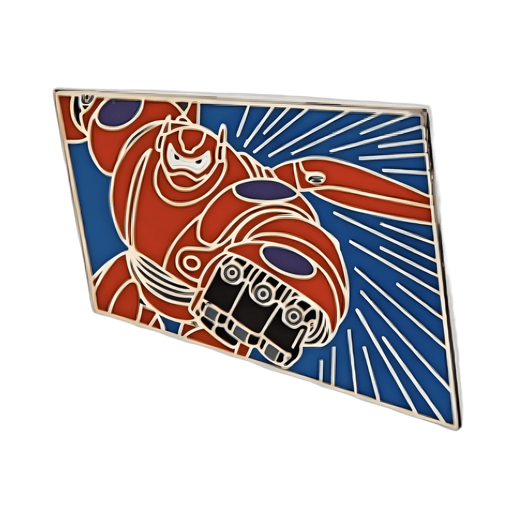 Baymax Armored Mech Disney pin