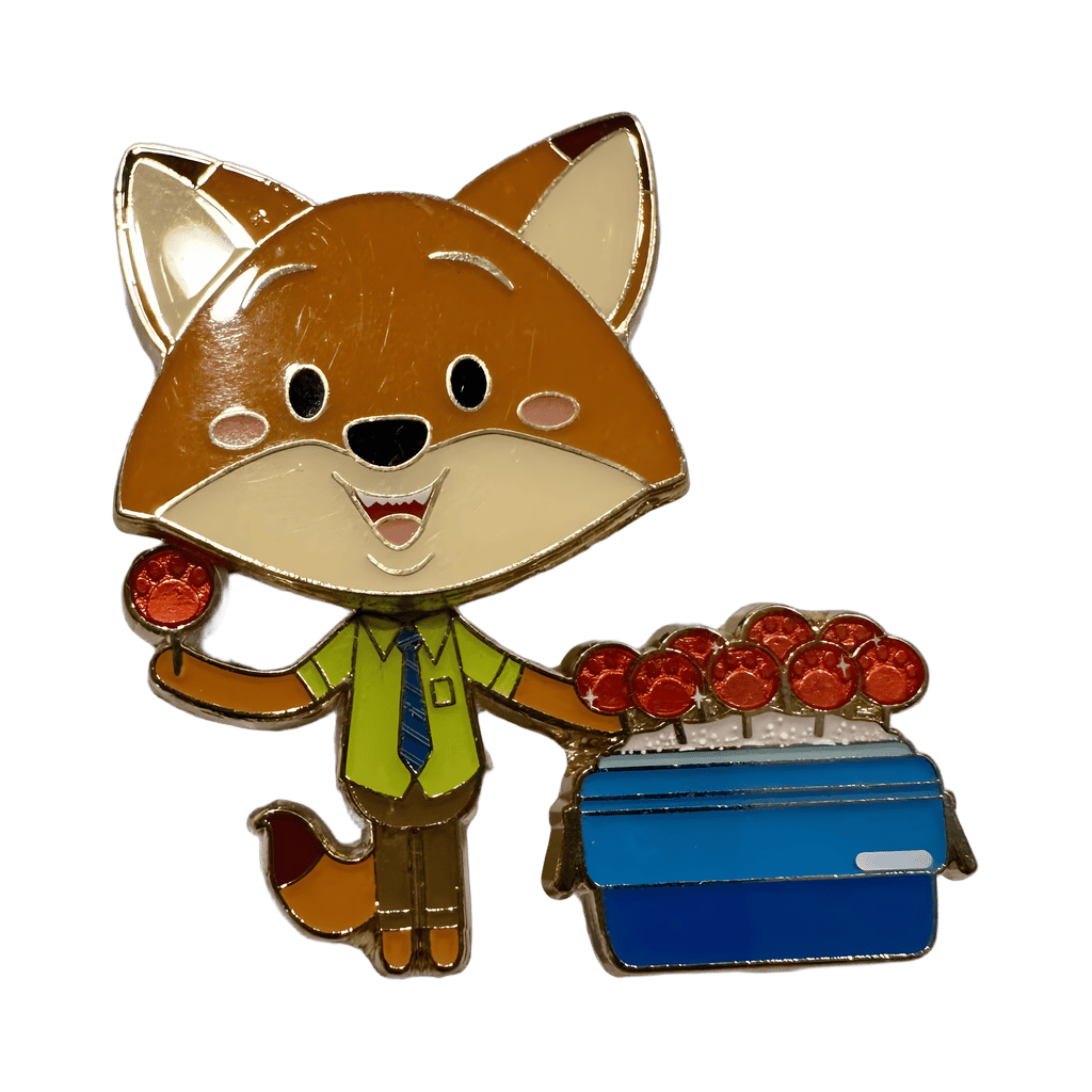 Nick Wilde - Pawpsicle Hustle Disney pin