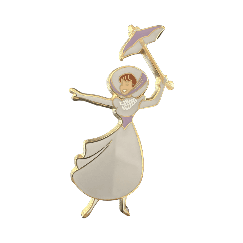 Mary Poppins with umbrella Disney pin