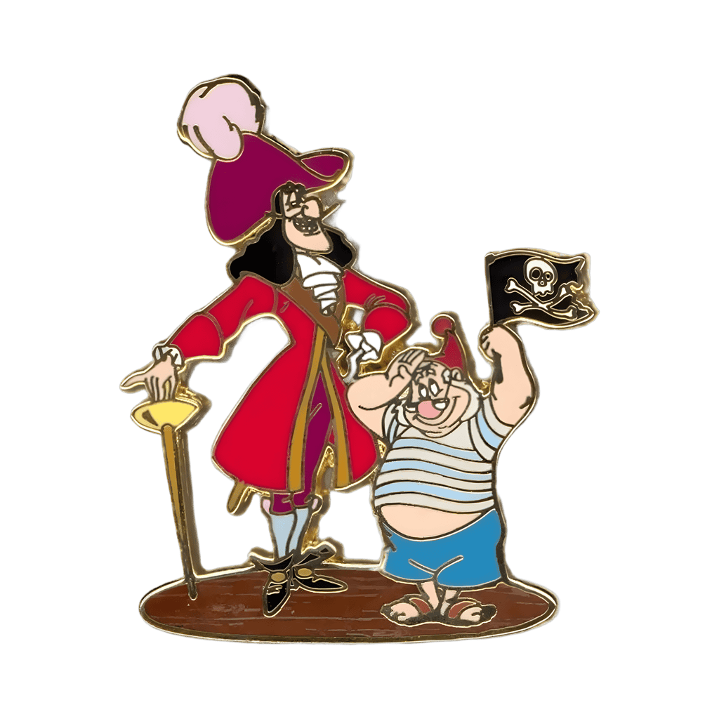 Hook and Smee Disney pin