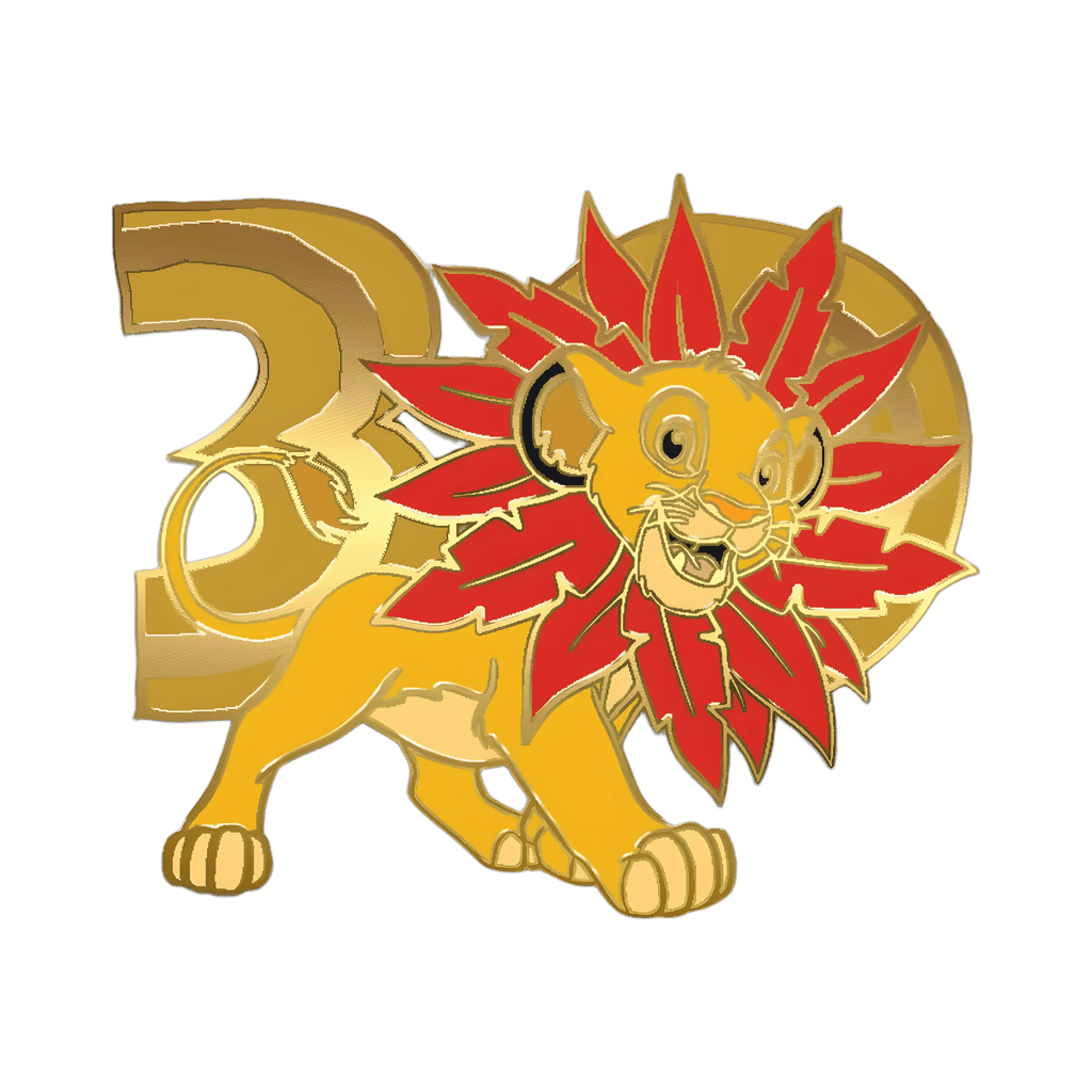 Simba Jumbo Spinner Disney pin
