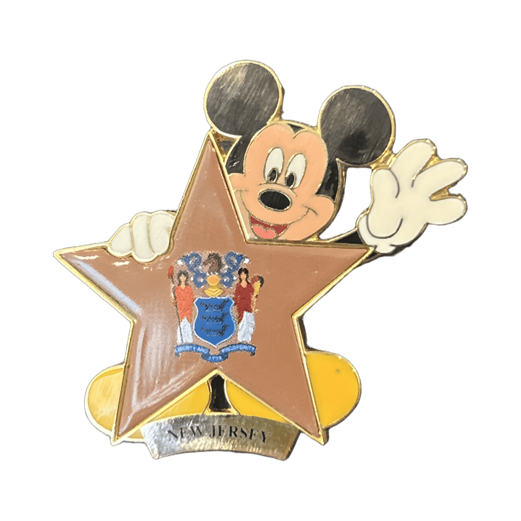 Mickey New Jersey Disney pin