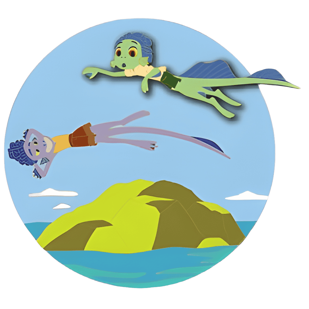 Luca - Sea Monster Luca and Alberto Disney pin