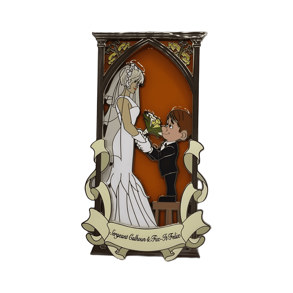 Sargent Calhoun & Fix-it Felix Disney pin