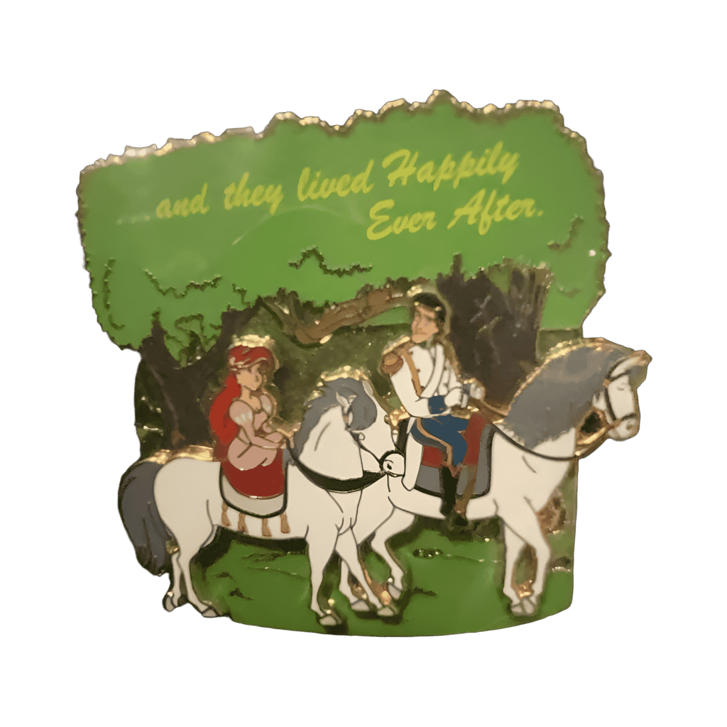 Ariel and Prince Eric Disney pin