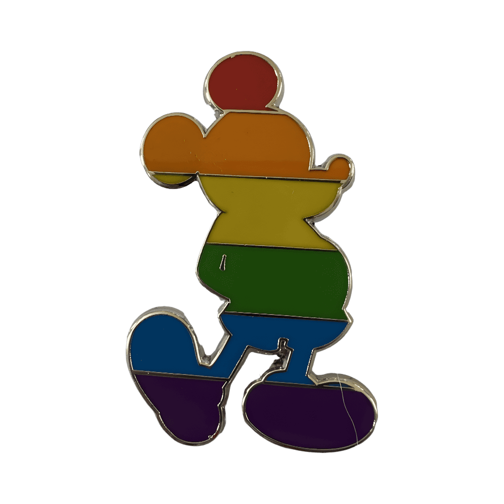 Rainbow Mickey Disney pin