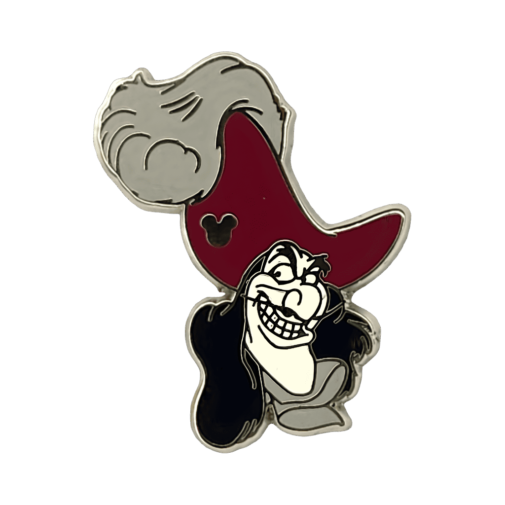 Captain Hook Disney pin