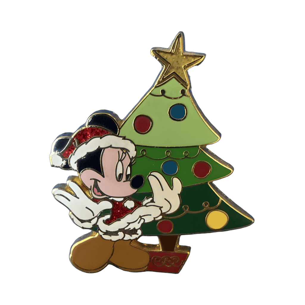 Picket with Christmas Tree Disney pin
